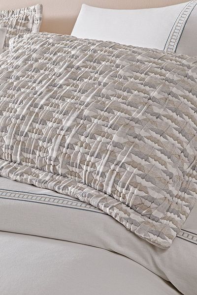 Puffy Tinsley Double Eternal Dowry Set - Gray