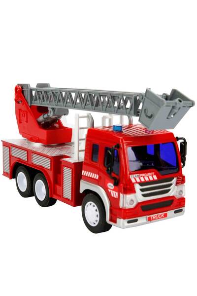 Sunman 1:16 Sesli ve Işıklı İtfaiye Araçları - Merdiven Aracı
