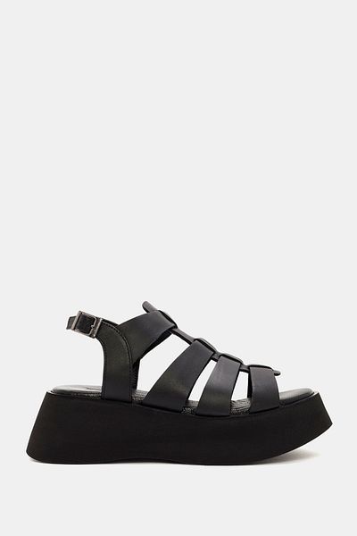 Bestyle Mariel Femei - Sandale negre din piele naturală