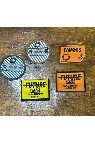 Gönülden Tasarım ΣΕΤ 5 ΠΟΛΥΧΡΩΜΩΝ ΚΟΜΜΑΤΙΩΝ ΑΞΕΣΟΥΑΡ ΡΑΠΤΙΚΗΣ ΓΙΑ ΤΣΑΝΤΕΣ ΡΟΥ...