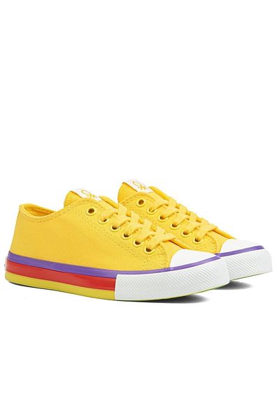 Benetton ® |   BN-90176 -Galben - Pantofi sport pentru femei