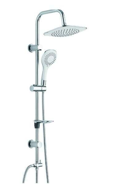 FİLDİŞİ ARMATÜR Fildişi White (beyaz) Tepe Duş Takımı (2 Yıl Garantili)