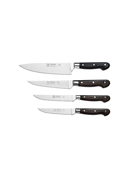 Sürbisa Sürmene  61070 Ahşap Saplı El Yapımı Sürmene Mutfak Bıçak Seti