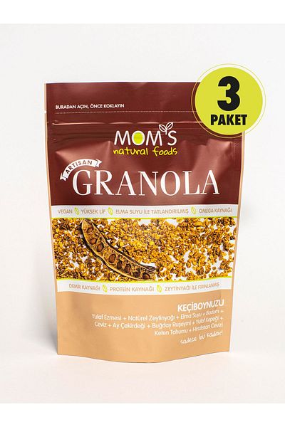 Mom's Natural Foods 3-PIECE FELT GRANOLA