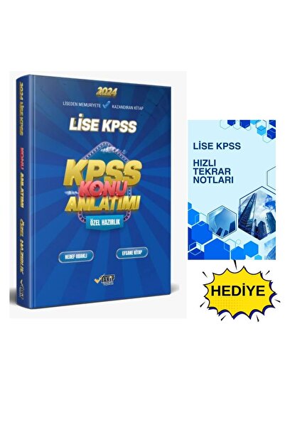 Metropol Yayınları 2024- LİSE KPSS ORTAÖĞRETİM HAZIRLIK-TÜM KONULAR KONU ANLA...