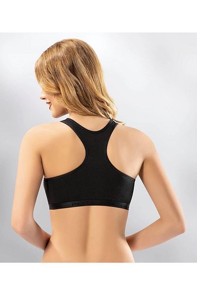 KOTA Γυναικείο Lycra Athlete Bustier Half Singlet 6050 - 3 Τεμάχια
