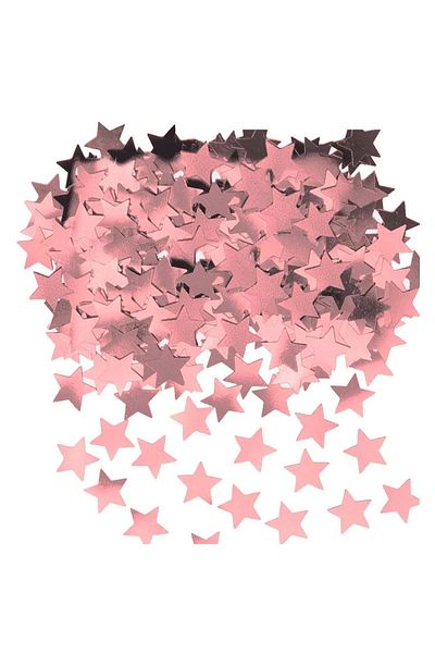 kidspartim Rose Gold Star - Transparent Balloon Confetti