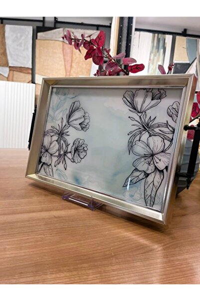PINALE ART Dekoratif Sunum Tepsisi 31x46cm