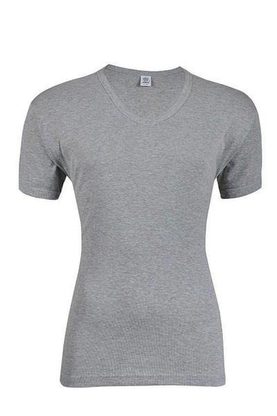 YILDIZ Yıldız Men's Ribbed V-Neck Body Undershirt 60/62 - 6 Pieces