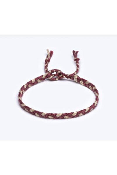 Nilnewshop Şans Bilekliği El Yapımı Renkli Ayarlanabilir İp Örgü Bileklik Nil...