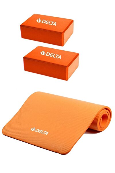 Delta Konfor Zemin Taşıma Askılı 15 Mm Pilates Minderi Yoga Matı 2 Adet Yoga ...