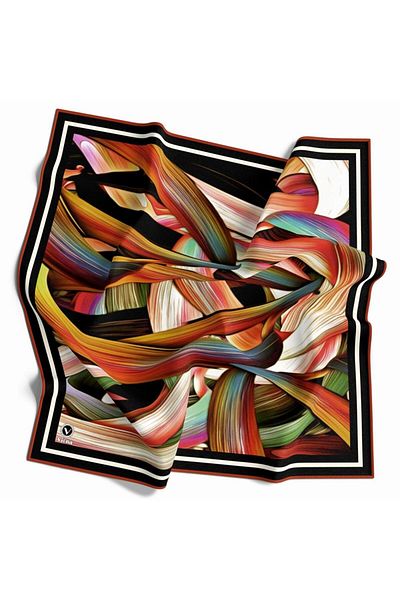 VİOLLA Violla Soft Digital Twill Scarf VL4607