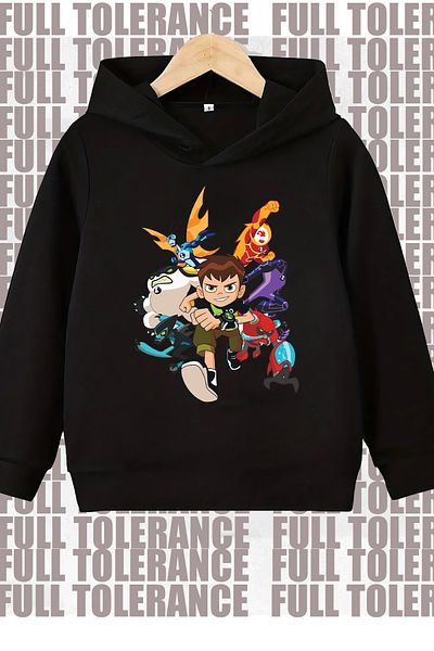 FULL TOLERANCE Детски суитшърт Ben Ten All Characters