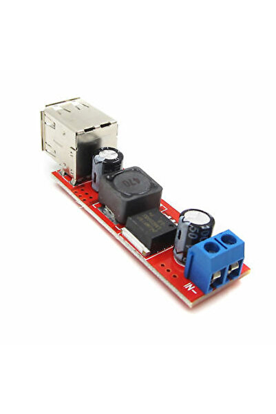 Arduino Lm2596 Usb Çıkışlı 5v 3a Gerilim Azaltıcı Modülü (giriş :9v ~ 36v