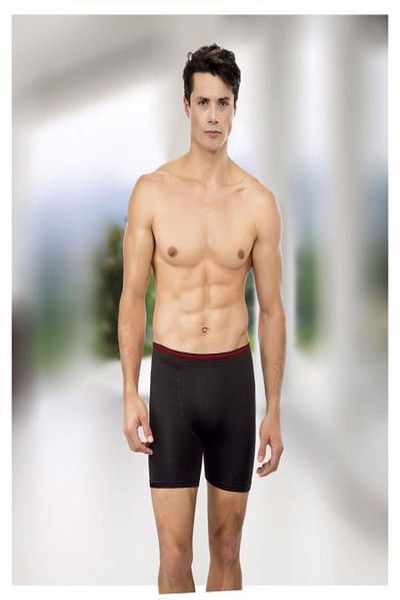 İLKE İÇ GİYİM Ilke Ανδρικά Long Lycra Boxers 005 - 6 Τεμάχια