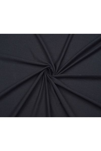 ÖZGÜR KUMAŞ Μπλε Navy Single Jersey Χτενισμένο Βαμβακερό Ύφασμα