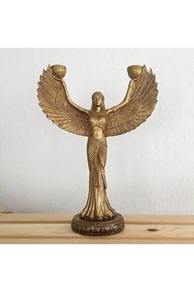 Tual Hobi Sanat Dekoratif Isis Mumluk Heykel Biblo