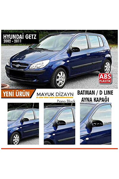 Mayuk Dizayn HYUNDAİ Getz 2002-2011 Batman Yarasa Ayna Kapağı --MAYUK DİZAYN--