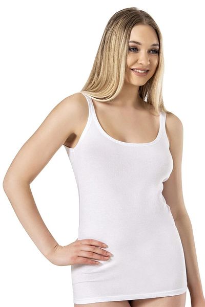 Jiber Women's Lycra Wide Strap Undershirt 528 - 9 Pieces