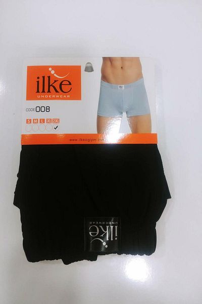 İLKE İÇ GİYİM Boxer pentru bărbați din bumbac Lycra First 008 - 6 buc