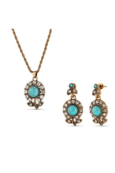 Forentina Daisy Necklace and Earring Set - Authentic Combination Ps3713