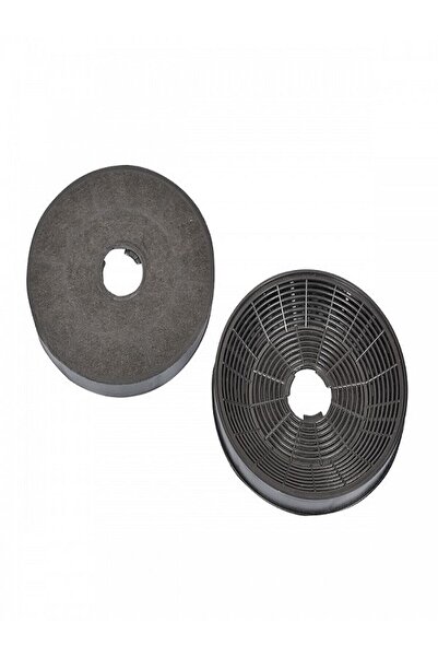 Universal Aspiratör Karbon Filitre (1014) (15,5cm / 16cm) ( 2 Li Paket)