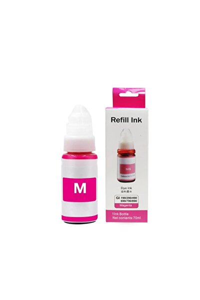 Canon GI-490 Kırmızı 70 ML Muadil Mürekkep /G1400/G1410/G1411