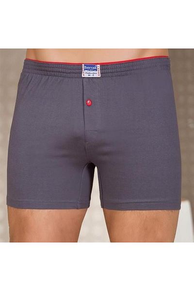 Berrak 1099 MoDel 2 Men's ButtoneD Cotton CombeD Cotton Boxers