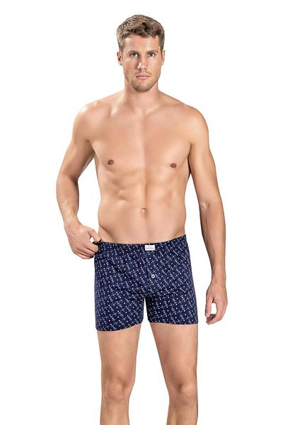 Jiber Ανδρικά εμπριμέ μικτά χρώματα Boxer 130 - 9 τεμάχια