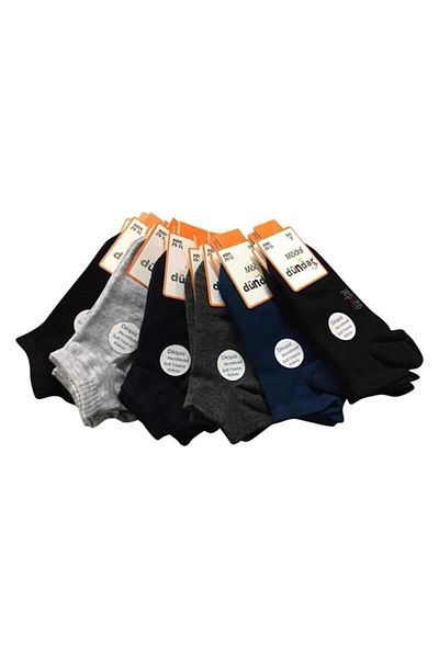 Dündar Boy's Modal Booties Seamless Socks 8047- 6 Pieces