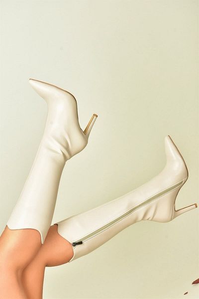 Fox Shoes Skin Thin Ψηλοτάκουνα Γυναικεία Μποτάκια N820120009