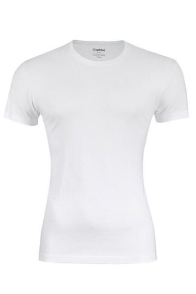 YILDIZ Men'S Bamboo UnderShirt TanK Top - Zero Collar, Short Sleeve - 475-476