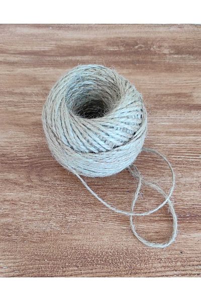 DEKOLOBİ Σχοινί Ψάθινο Σχοινί Γιούτας 100gr 3mm