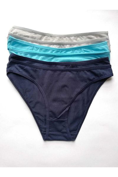 Berrak 6 Πακέτο 2056 Γυναικεία εσώρουχα Lycra Slip
