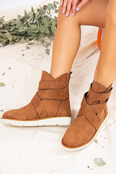 Fox Shoes Tan Γυναικείες Μπότες J973030602