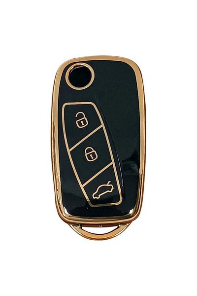 NADİR Black Auto Key Control Container Case for Fiat Linea, Ducato, Boxer, Bipper Nemo Fiorino Switchblade