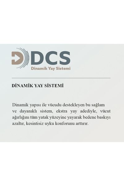 Tutku Yatak Silver 4 Mevsim Ergonomik Dsc Yaylı Yatak