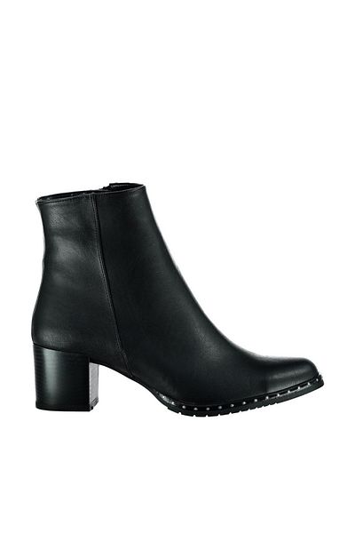 Fox Shoes Μαύρα γυναικεία μποτάκια C654013309