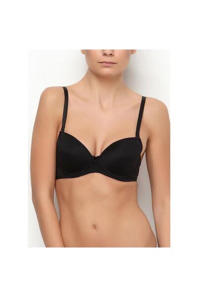 NBB Γυναικείο Μαύρο Σουτιέν χωρίς επένδυση Micro Encrusted 3505