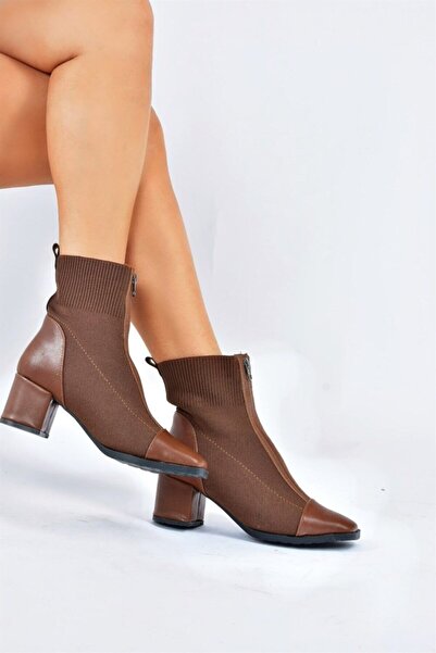 Fox Shoes Γυναικείες μπότες καθημερινά με φερμουάρ Taba L306880509