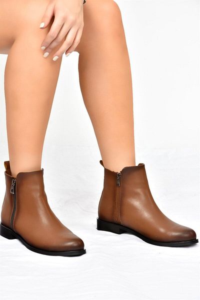 Fox Shoes Tan Nízký podpatek Daily Dámské boty L252671509