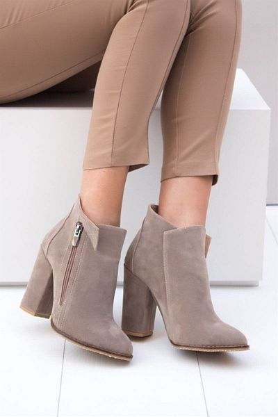 Fox Shoes Γυναικείες Μπότες Mink A922640802