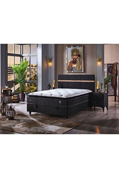 Tutku Yatak Roma Torba ve Paket Yaylı Pedli 4 Mevsim Ortopedik Yatak+Baza+Baz...