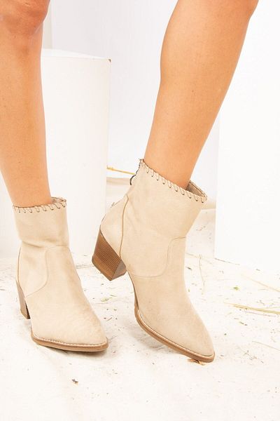 Fox Shoes Γυναικείες μπότες Mink Suede J 404040202