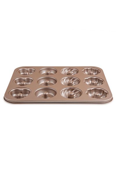 Jumbo Gold Bake Muffin Mold