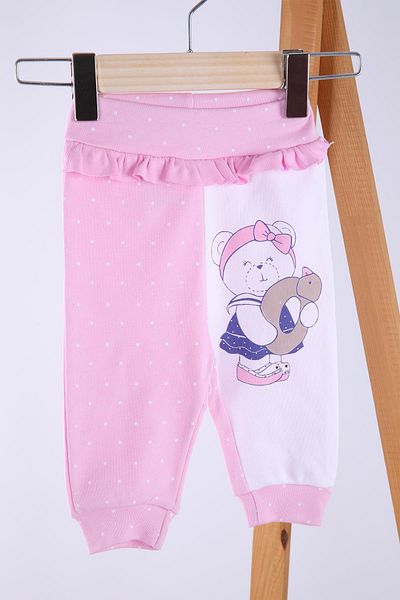 Babyhola Baby Girl Bottom Pants Without Booties 8680
