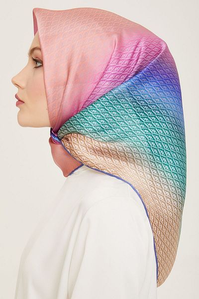 Armine Μεταξωτό Φουλάρι ARMINA 9104D - T-Printed
