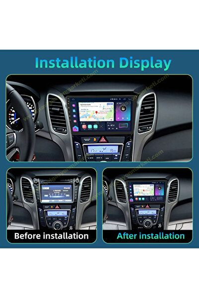 NAVMİNA Hyundai İ30 2012-2015 Uyumlu 9 inç 4-32 GB Multimedya