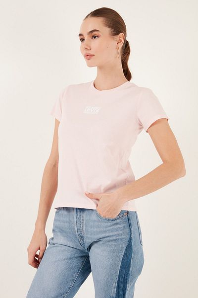 Levi's Памучна стандартна тениска с кръгло деколте T SHIRT A2086