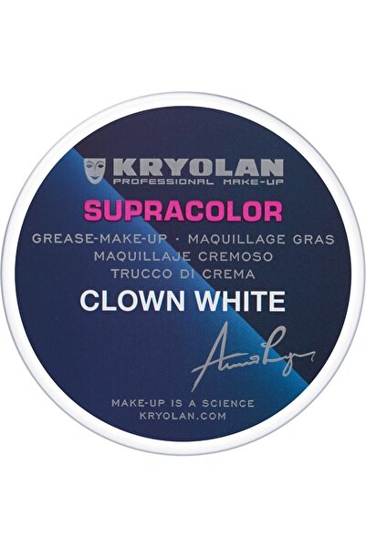 Kryolan Supracolor® Fondöten Clown White 01082